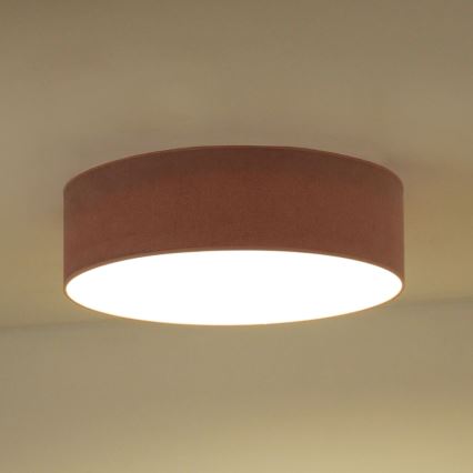 Duolla - LED Stropní svítidlo CORTINA LED/26W/230V pr. 45 cm 4000K růžová
