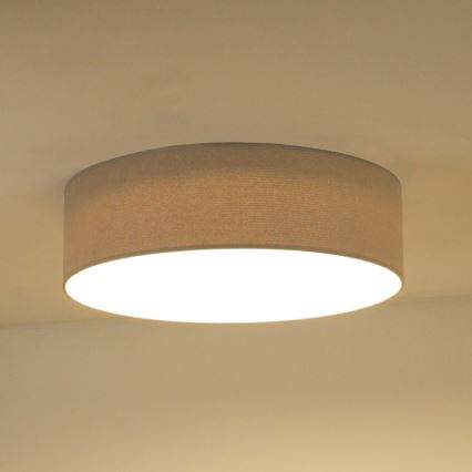 Duolla - LED Stropní svítidlo CORTINA LED/26W/230V pr. 45 cm 4000K šedá