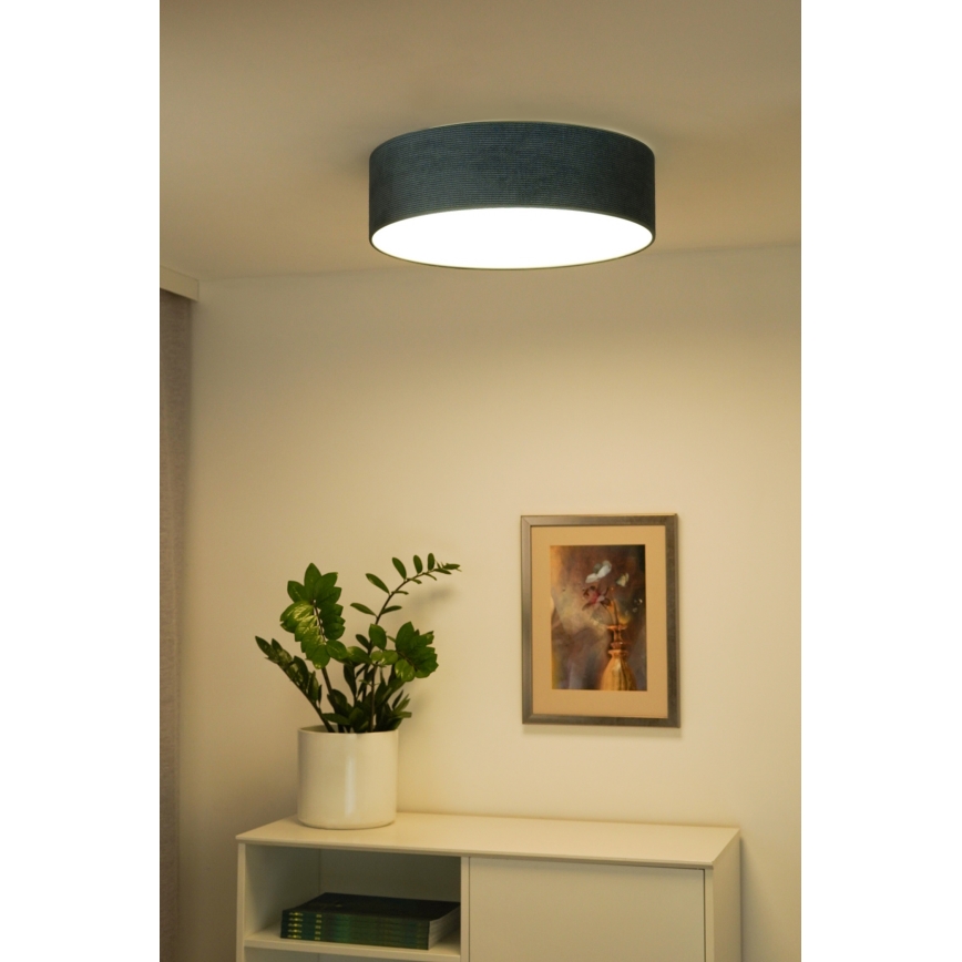 Duolla - LED Stropní svítidlo CORTINA LED/26W/230V pr. 45 cm 4000K tyrkysová