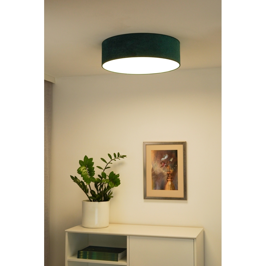 Duolla - LED Stropní svítidlo CORTINA LED/26W/230V pr. 45 cm 4000K zelená