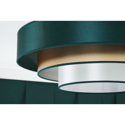 Duolla - LED Stropní svítidlo LUNETA LED/26W/230V pr. 60 cm 4000K zelená/zlatá/bílá