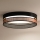 Duolla - LED Stropní svítidlo ROLLER DUO SHINY LED/24W/230V pr. 45 cm černá/měděná