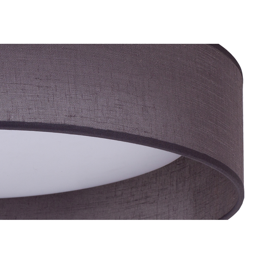 Duolla - LED Stropní svítidlo ROLLER LED/24W/230V pr. 45 cm antracit
