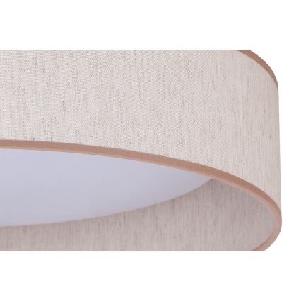 Duolla - LED Stropní svítidlo ROLLER LED/24W/230V pr. 45 cm béžová