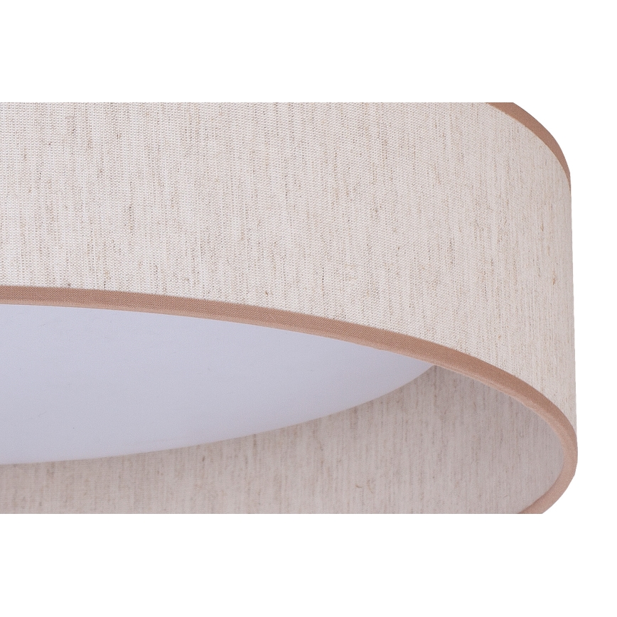 Duolla - LED Stropní svítidlo ROLLER LED/24W/230V pr. 45 cm béžová