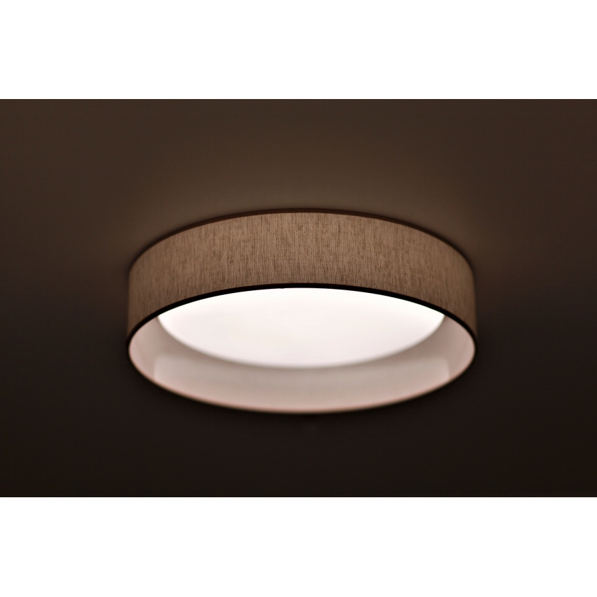 Duolla - LED Stropní svítidlo ROLLER LED/24W/230V pr. 45 cm béžová