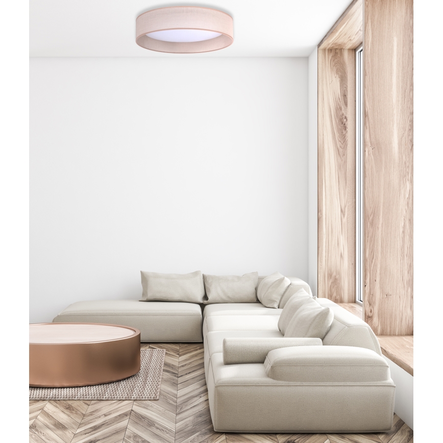Duolla - LED Stropní svítidlo ROLLER LED/24W/230V pr. 45 cm béžová