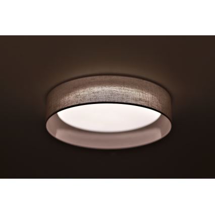 Duolla - LED Stropní svítidlo ROLLER LED/24W/230V pr. 45 cm béžová