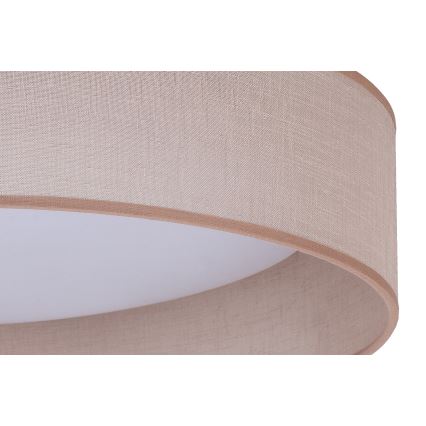 Duolla - LED Stropní svítidlo ROLLER LED/24W/230V pr. 45 cm béžová
