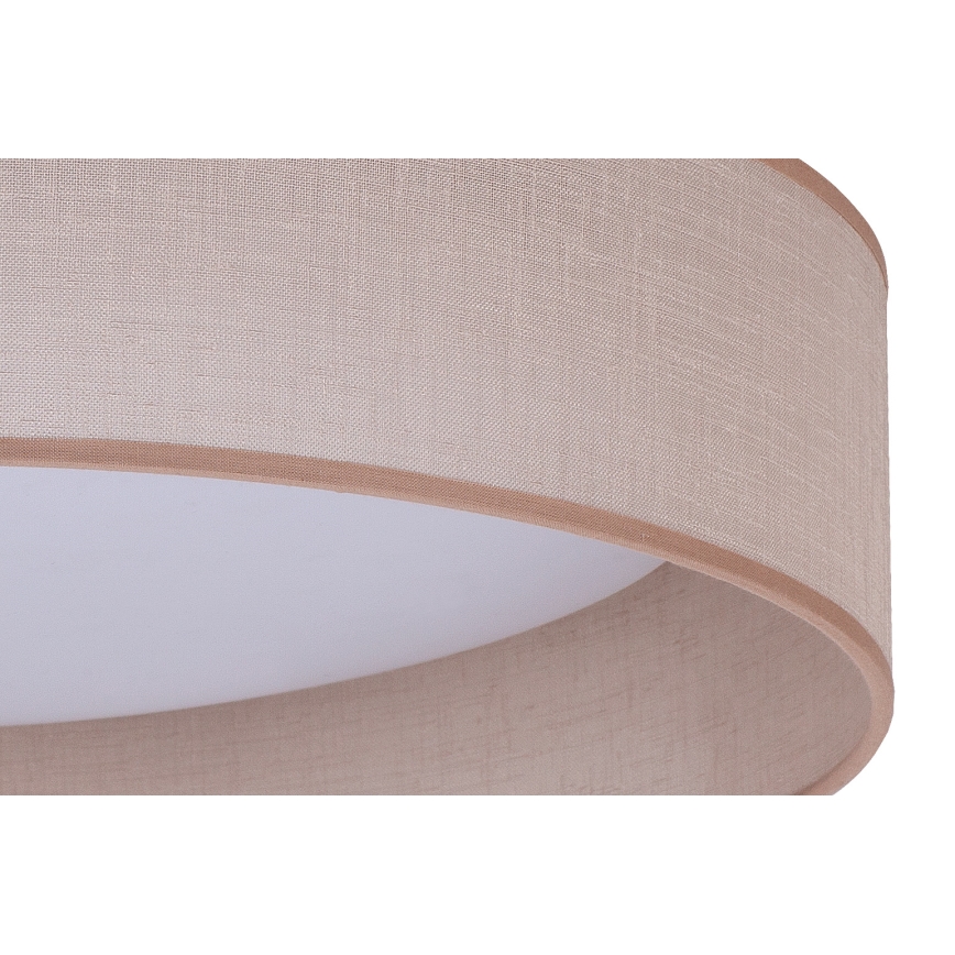 Duolla - LED Stropní svítidlo ROLLER LED/24W/230V pr. 45 cm béžová