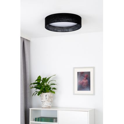 Duolla - LED Stropní svítidlo ROLLER LED/24W/230V pr. 45 cm černá