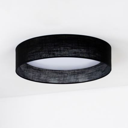 Duolla - LED Stropní svítidlo ROLLER LED/24W/230V pr. 45 cm černá