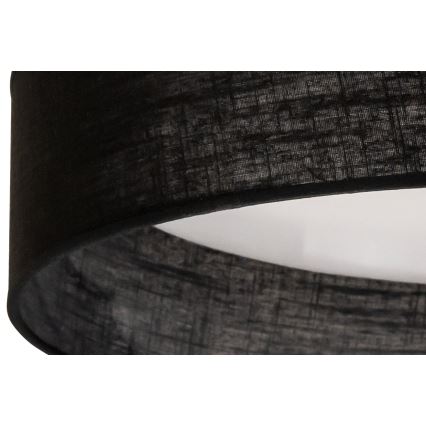 Duolla - LED Stropní svítidlo ROLLER LED/24W/230V pr. 45 cm černá