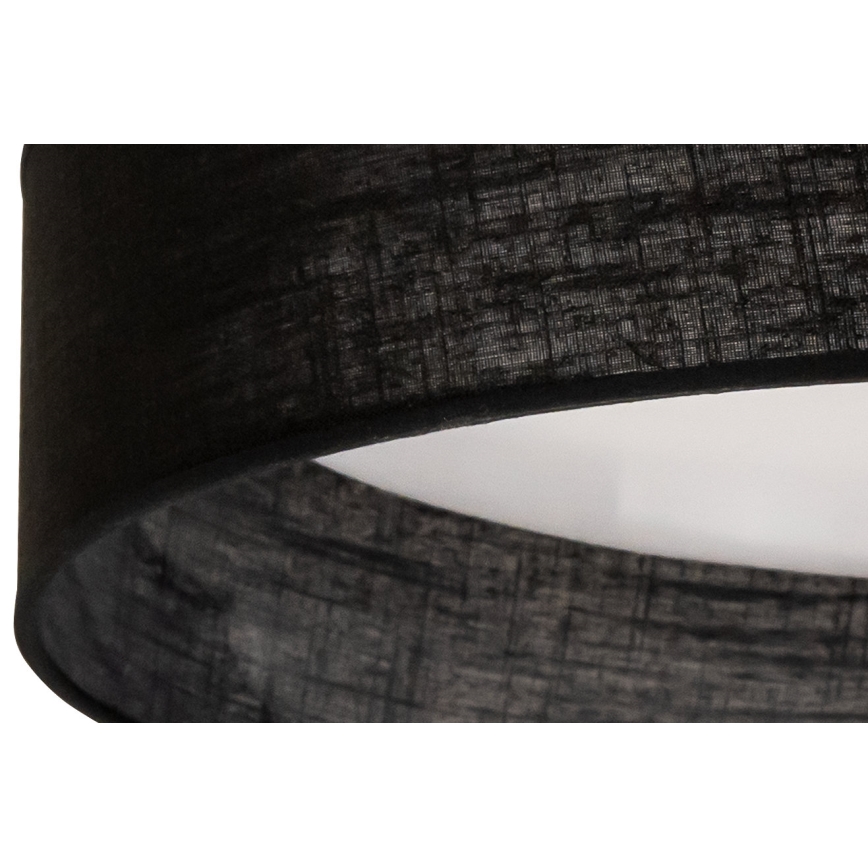 Duolla - LED Stropní svítidlo ROLLER LED/24W/230V pr. 45 cm černá