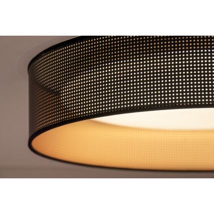 Duolla - LED Stropní svítidlo ROLLER LED/24W/230V pr. 45 cm černá/měděná