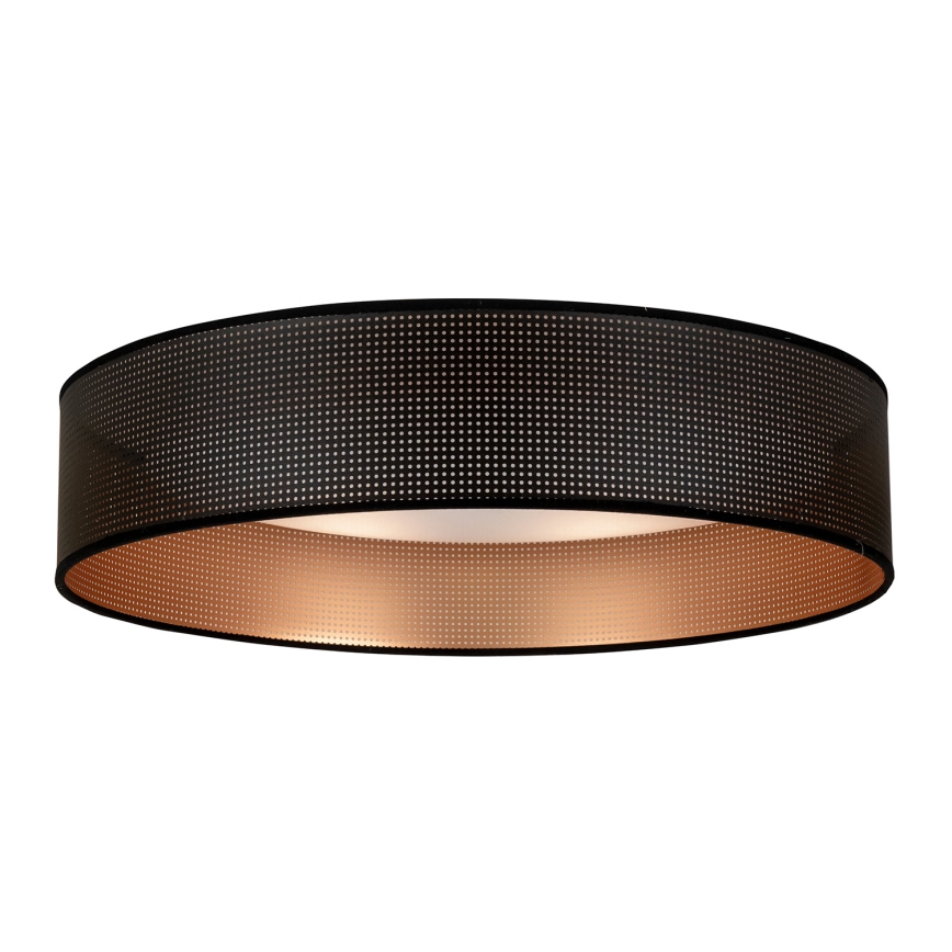 Duolla - LED Stropní svítidlo ROLLER LED/24W/230V pr. 45 cm černá/měděná
