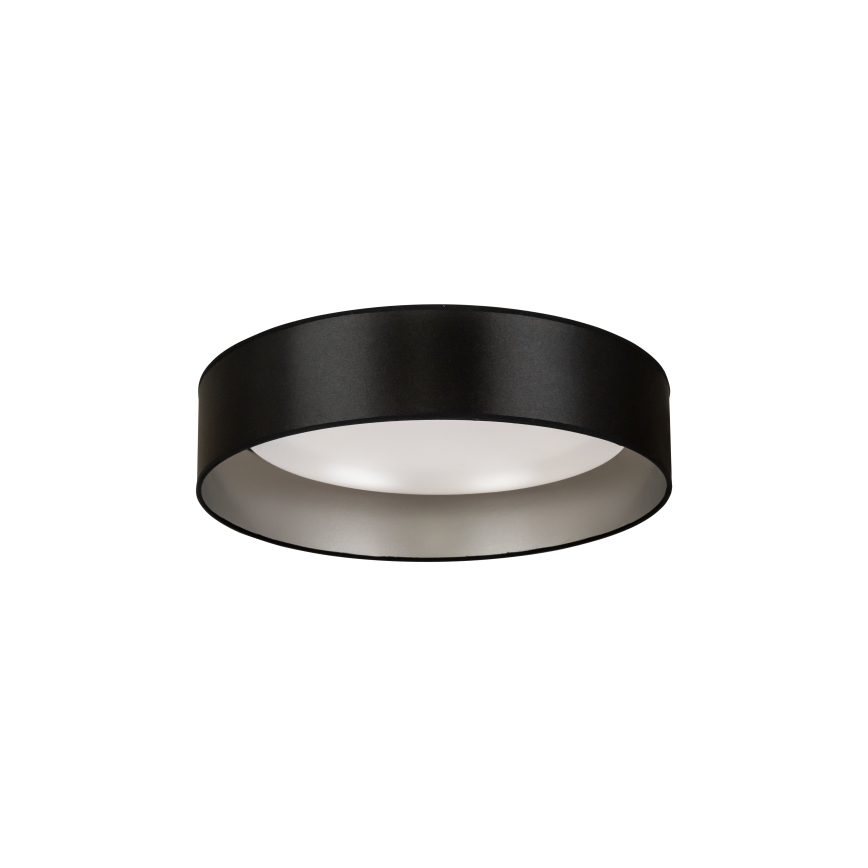 Duolla - LED Stropní svítidlo ROLLER LED/24W/230V pr. 45 cm černá/stříbrná