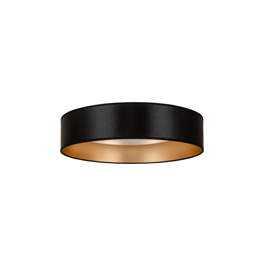 Duolla - LED Stropní svítidlo ROLLER LED/24W/230V pr. 45 cm černá/zlatá