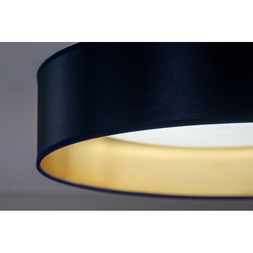 Duolla - LED Stropní svítidlo ROLLER LED/24W/230V pr. 45 cm modrá/zlatá