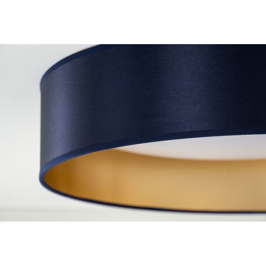 Duolla - LED Stropní svítidlo ROLLER LED/24W/230V pr. 45 cm modrá/zlatá