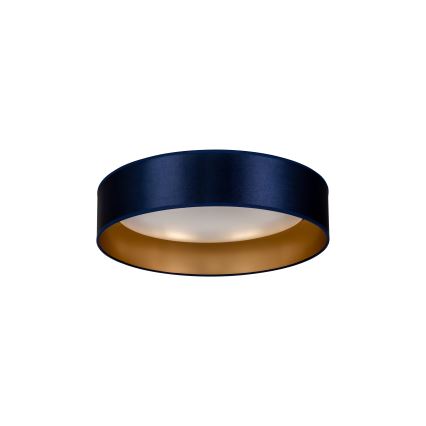 Duolla - LED Stropní svítidlo ROLLER LED/24W/230V pr. 45 cm modrá/zlatá