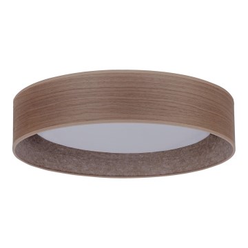 Duolla - LED Stropní svítidlo ROLLER LED/24W/230V pr. 45 cm ořech