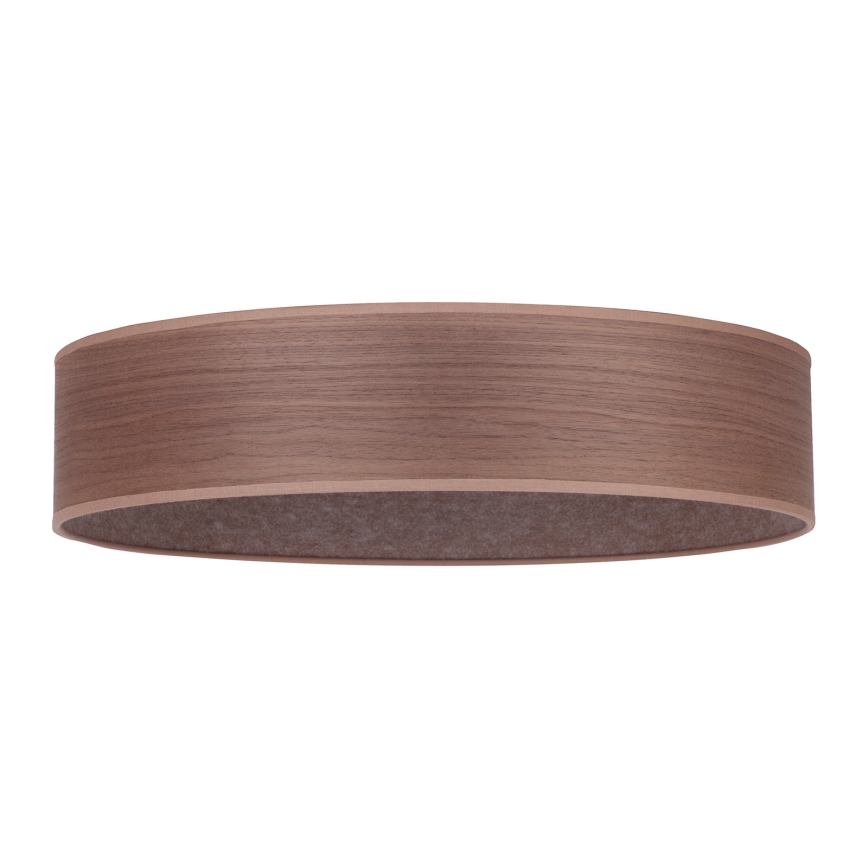 Duolla - LED Stropní svítidlo ROLLER LED/24W/230V pr. 45 cm ořech