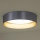 Duolla - LED Stropní svítidlo ROLLER LED/24W/230V pr. 45 cm stříbrná/zlatá