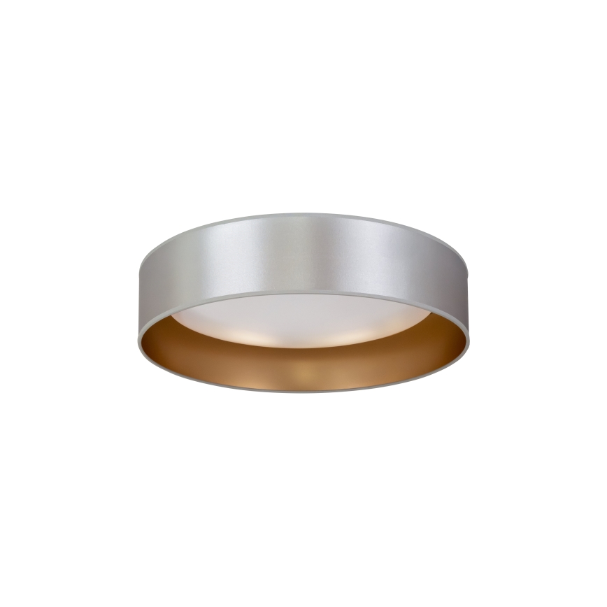 Duolla - LED Stropní svítidlo ROLLER LED/24W/230V pr. 45 cm stříbrná/zlatá