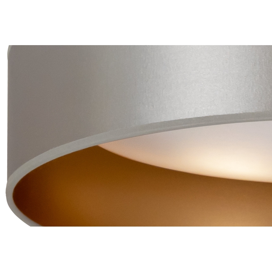 Duolla - LED Stropní svítidlo ROLLER LED/24W/230V pr. 45 cm stříbrná/zlatá