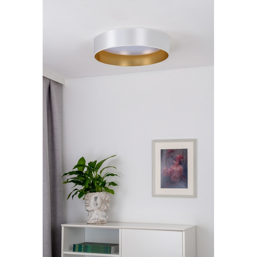 Duolla - LED Stropní svítidlo ROLLER LED/24W/230V pr. 45 cm stříbrná/zlatá