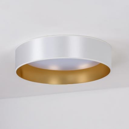 Duolla - LED Stropní svítidlo ROLLER LED/24W/230V pr. 45 cm stříbrná/zlatá