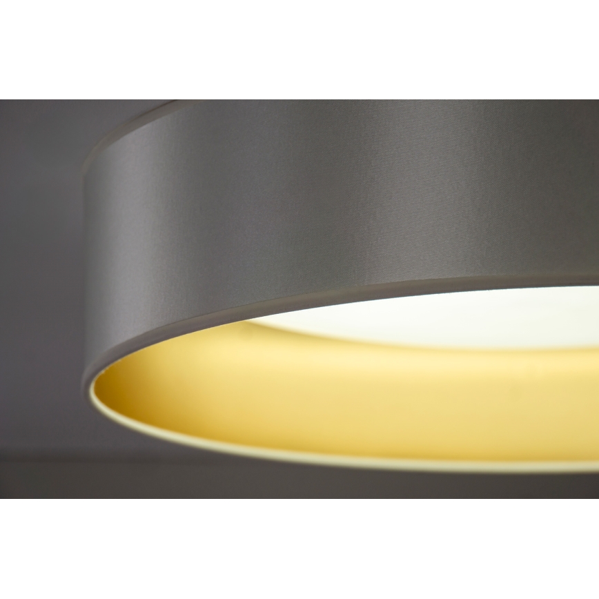 Duolla - LED Stropní svítidlo ROLLER LED/24W/230V pr. 45 cm stříbrná/zlatá