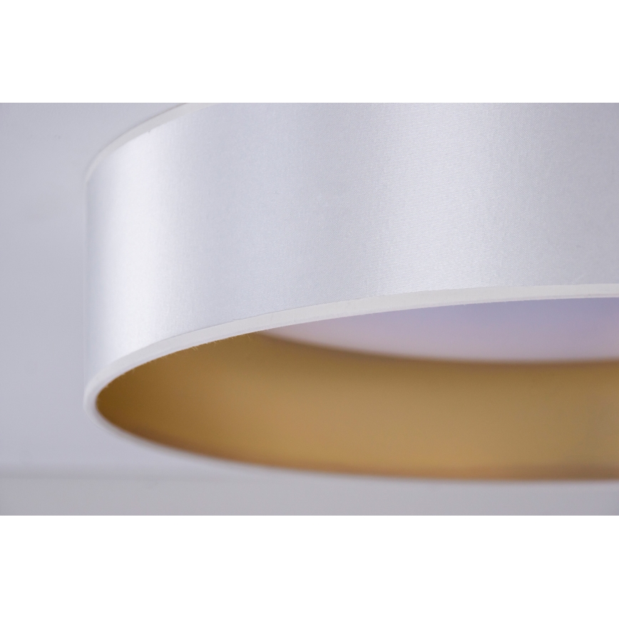 Duolla - LED Stropní svítidlo ROLLER LED/24W/230V pr. 45 cm stříbrná/zlatá