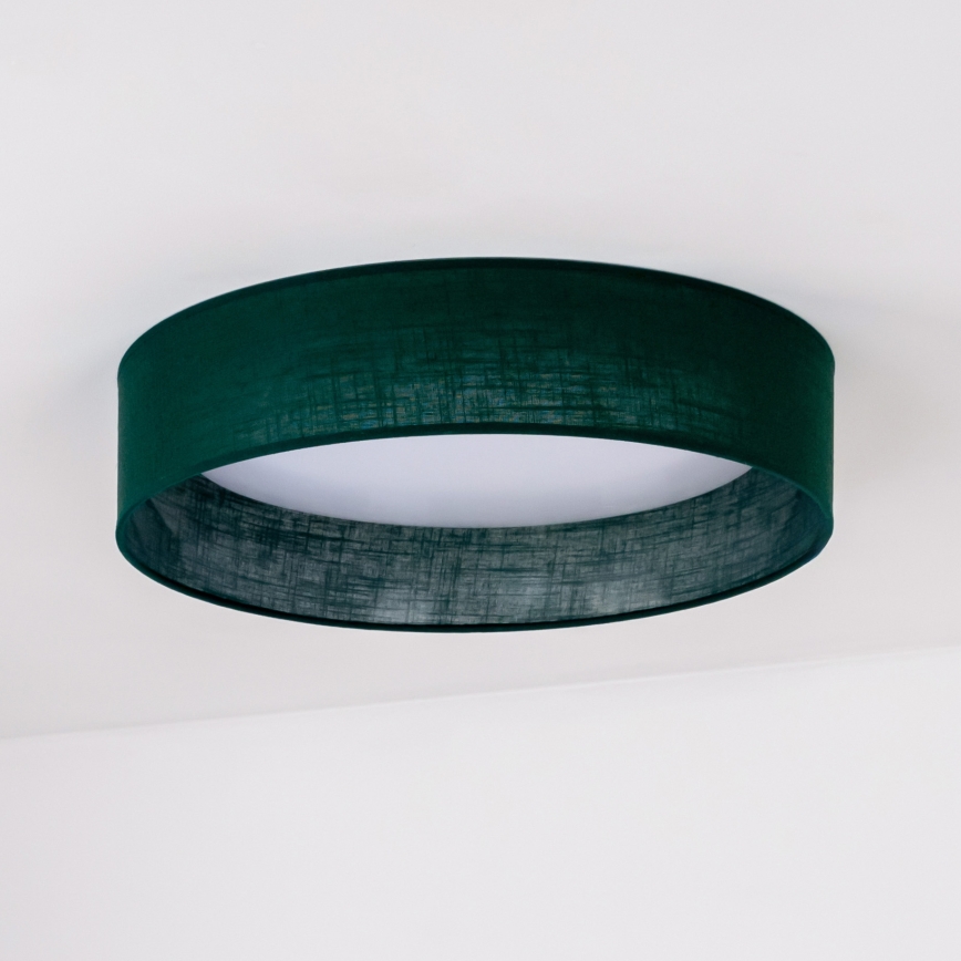 Duolla - LED Stropní svítidlo ROLLER LED/24W/230V pr. 45 cm zelená