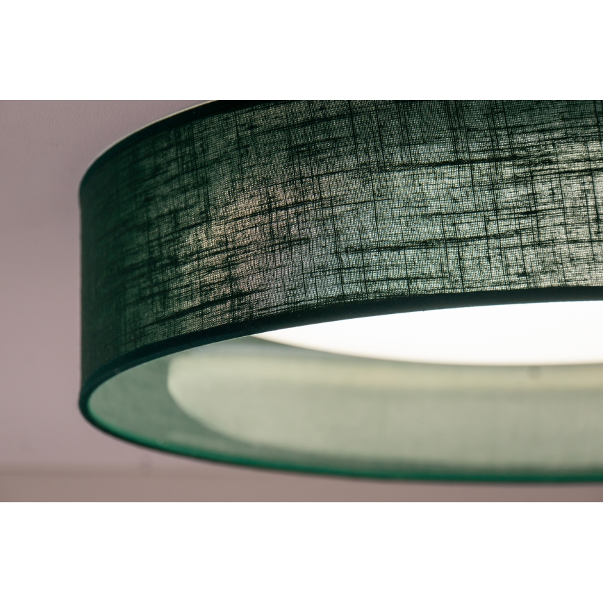 Duolla - LED Stropní svítidlo ROLLER LED/24W/230V pr. 45 cm zelená
