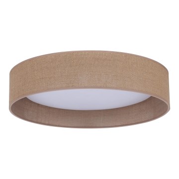 Duolla - LED Stropní svítidlo ROLLER LED/24W/230V světle pr. 45 cm hnědá