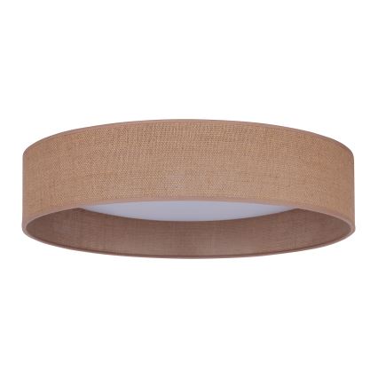 Duolla - LED Stropní svítidlo ROLLER LED/24W/230V světle pr. 45 cm hnědá