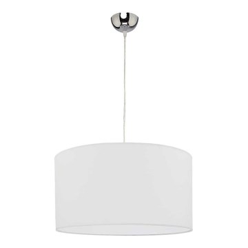 Duolla - Lustr na lanku ALTO 1xE27/40W/230V pr. 45 cm bílá