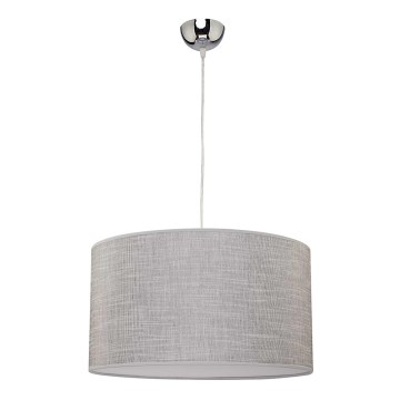Duolla - Lustr na lanku ALTO 1xE27/40W/230V pr. 45 cm šedá