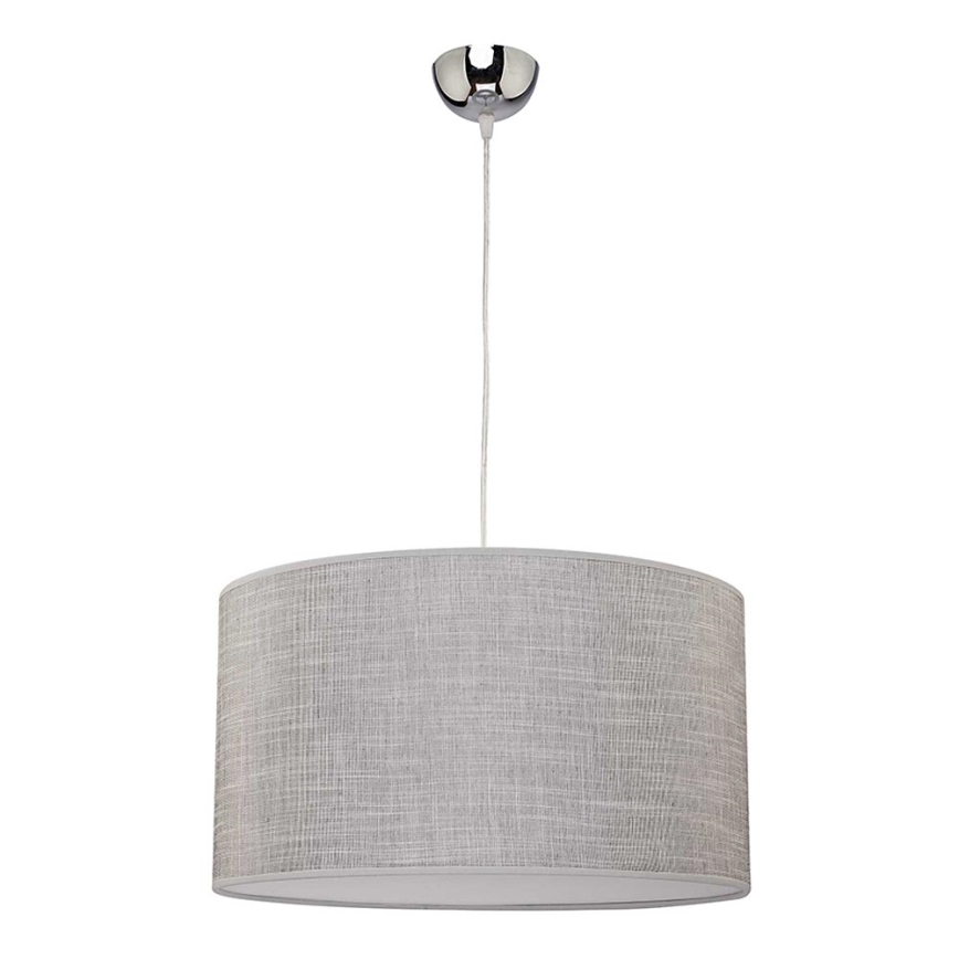 Duolla - Lustr na lanku ALTO 1xE27/40W/230V pr. 45 cm šedá