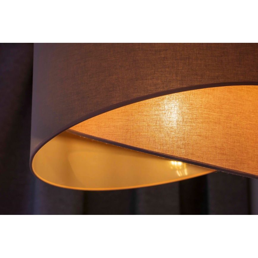 Duolla - Lustr na lanku CELLO 1xE27/40W/230V pr. 45 cm růžová
