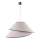 Duolla - Lustr na lanku COCO 1xE27/40W/230V pr. 50 cm bílá