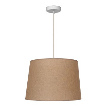 Duolla - Lustr na lanku CONE 1xE27/15W/230V pr. 40 cm hnědá