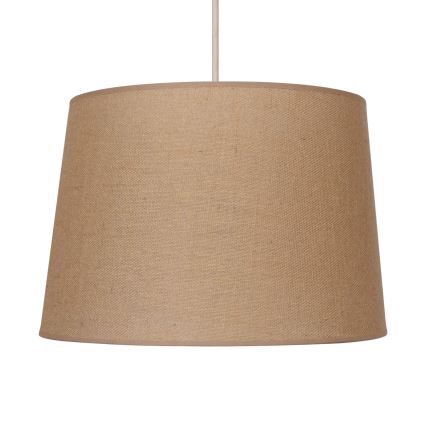 Duolla - Lustr na lanku CONE 1xE27/15W/230V pr. 40 cm hnědá