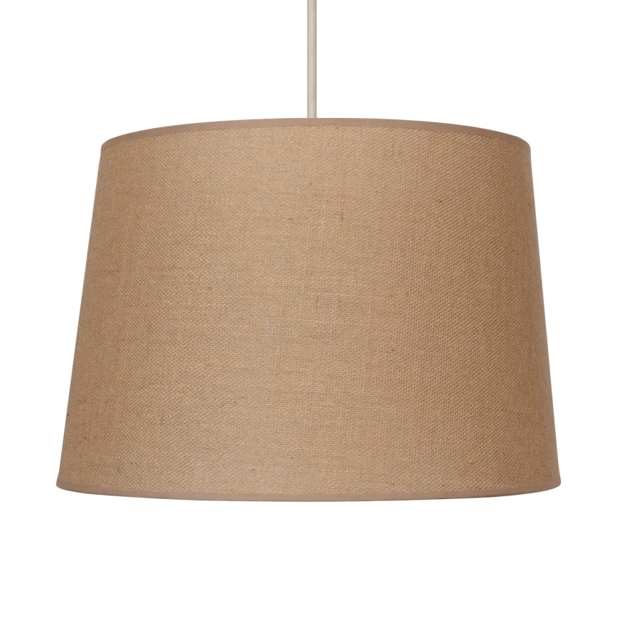 Duolla - Lustr na lanku CONE 1xE27/15W/230V pr. 40 cm hnědá
