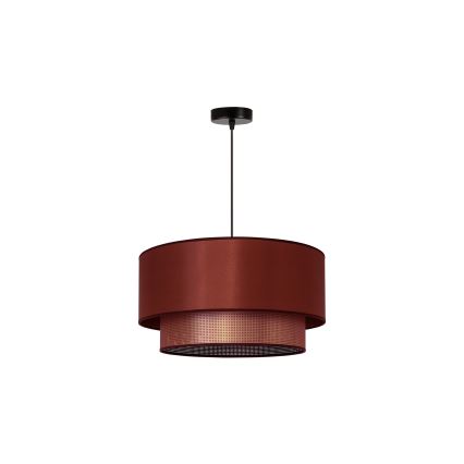 Duolla - Lustr na lanku COPPER SHINY 1xE27/15W/230V pr. 45 cm měděná