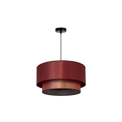 Duolla - Lustr na lanku COPPER SHINY 1xE27/15W/230V pr. 45 cm měděná