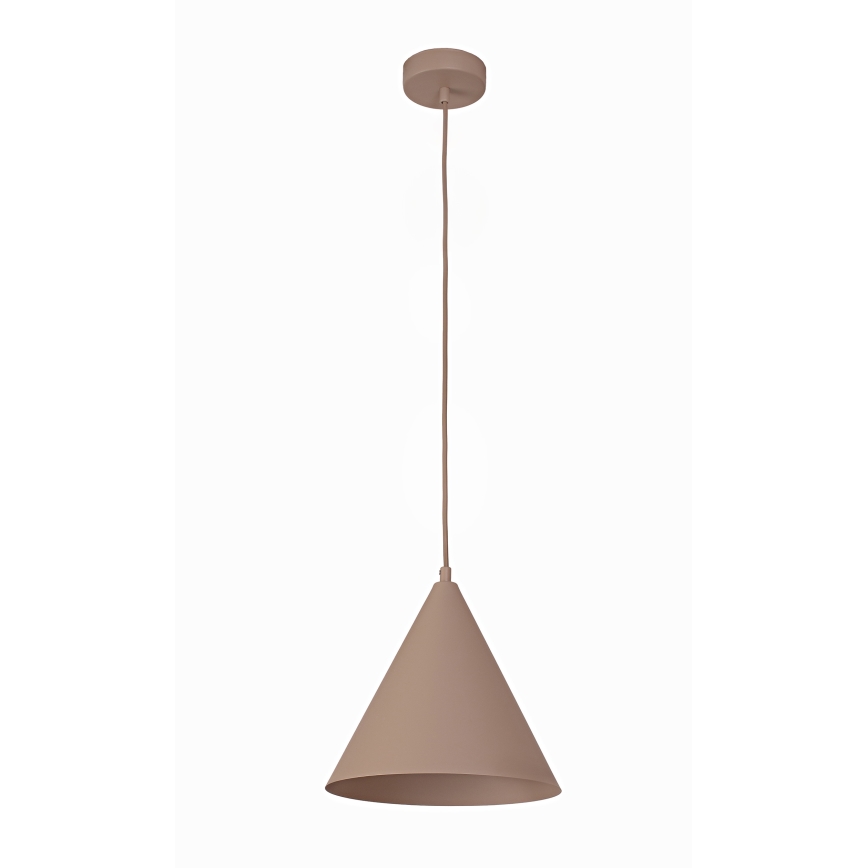 Duolla - Lustr na lanku IRONLINE 1xG9/3W/230V pr. 25 cm béžová
