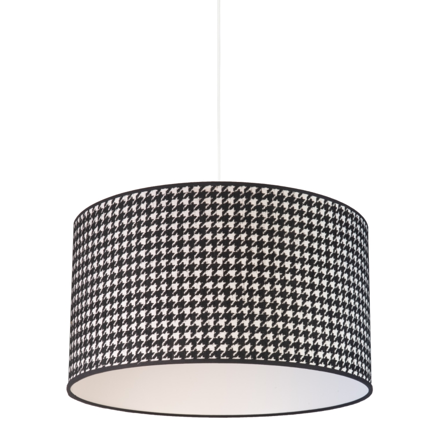 Duolla - Lustr na lanku KENT 1xE27/40W/230V pr. 45 cm černá